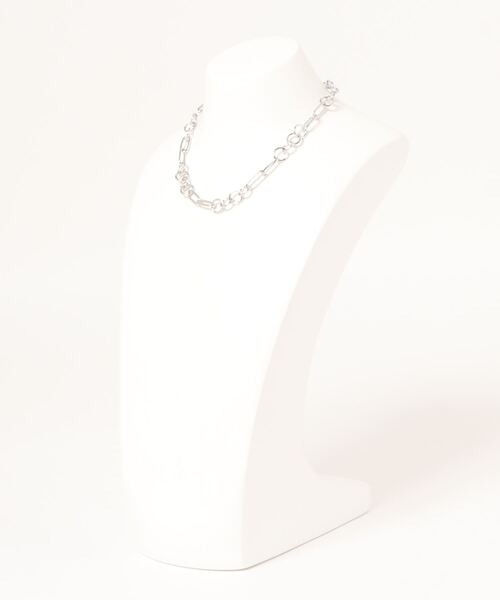 MURUA（ムルーア）の「ミックスチェーンネックレス（ネックレス・レディース・ゴールド/シルバー・FREE）」の3枚目の写真