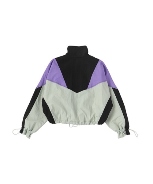 AMAIL（アマイル）の「スポーティーブルゾン（ブルゾン・レディース・ネイビー/ブラウン・FREE）」の9枚目の写真