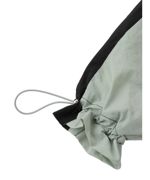 AMAIL（アマイル）の「スポーティーブルゾン（ブルゾン・レディース・ネイビー/ブラウン・FREE）」の11枚目の写真