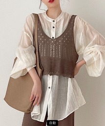 etade（エタード）の「【etade】Crochet bustier etdwz6（タンクトップ）」