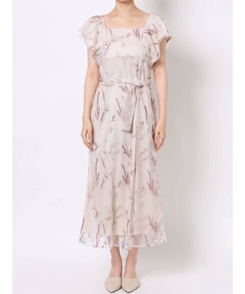 MERCURYDUO（マーキュリーデュオ）の「チュールエスニックエンブロイダリーワンピース（ワンピース・レディース・アイボリー/ミント・SMALL/MEDIUM）」の17枚目の写真