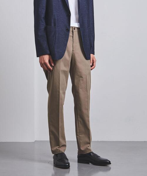 UNITED ARROWS(ユナイテッドアローズ)の「<UNITED ARROWS "COZY"> ポリエステル/ツイル ノープリーツ イージーパンツ(その他パンツ・メンズ・モカ・SMALL/MEDIUM/LARGE/X-LARGE)」の2枚目の写真