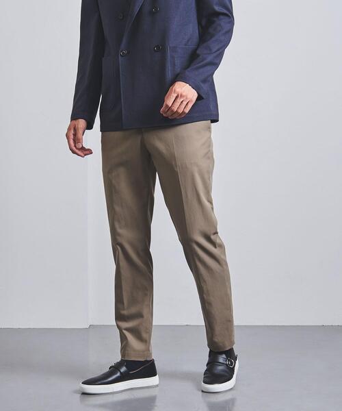 UNITED ARROWS(ユナイテッドアローズ)の「<UNITED ARROWS "COZY"> ポリエステル/ツイル ノープリーツ イージーパンツ(その他パンツ・メンズ・モカ・SMALL/MEDIUM/LARGE/X-LARGE)」の6枚目の写真