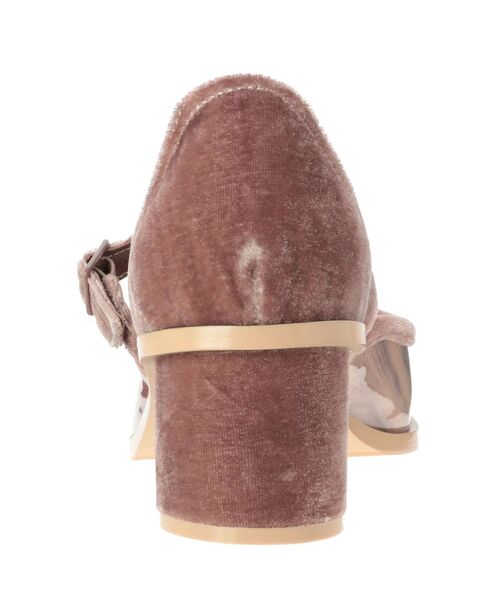 merry jenny（メリージェニー）の「gemベロアヒールシューズ（パンプス・レディース・ピンク/アイボリー/ミント・MEDIUM/LARGE）」の11枚目の写真