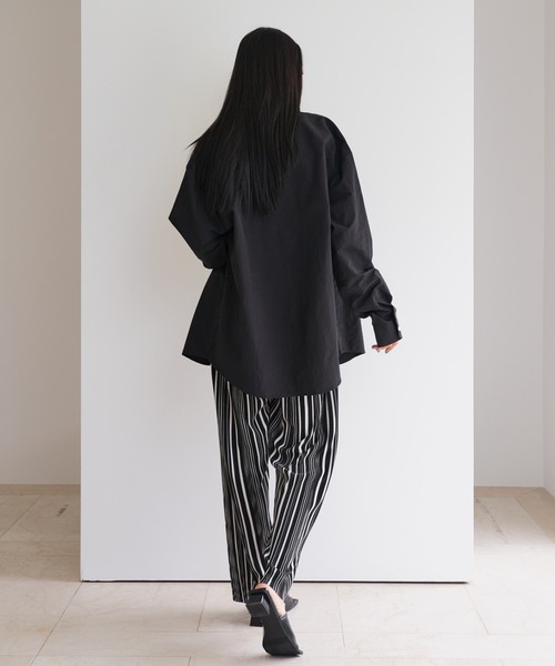 FEKETE（フェケテ）の「FEKETE PATTERN PLEATS RELAX PANTS（その他パンツ・メンズ・ブラック/ブラウン・FREE）」の5枚目の写真