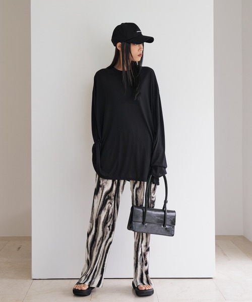 FEKETE（フェケテ）の「FEKETE PATTERN PLEATS RELAX PANTS（その他パンツ・メンズ・ブラック/ブラウン・FREE）」の21枚目の写真
