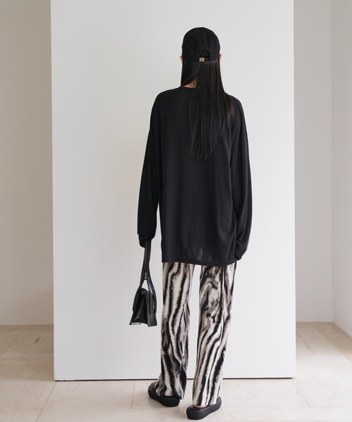 FEKETE（フェケテ）の「FEKETE PATTERN PLEATS RELAX PANTS（その他パンツ・メンズ・ブラック/ブラウン・FREE）」の22枚目の写真