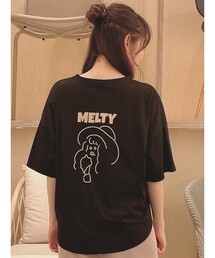 Cutie Blonde | 【S-L】ホリディ前ポケットコラボTシャツ(Tシャツ/カットソー)