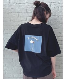 Cutie Blonde | 【S-L】ホリディ前ポケットコラボTシャツ(Tシャツ/カットソー)
