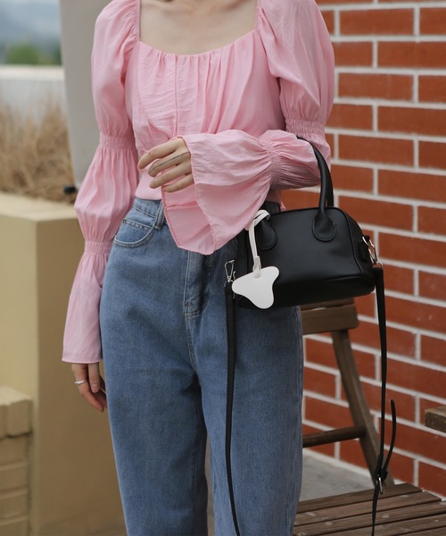 LA VORAGINE（ラ ヴォラジネ）の「コンパクト　ショルダーバッグ/ハンドバッグ（ショルダーバッグ・レディース・ブラック/イエロー/ブルー・FREE）」の17枚目の写真