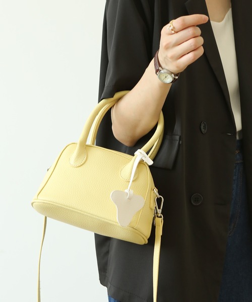 LA VORAGINE（ラ ヴォラジネ）の「コンパクト　ショルダーバッグ/ハンドバッグ（ショルダーバッグ・レディース・ブラック/イエロー/ブルー・FREE）」の11枚目の写真