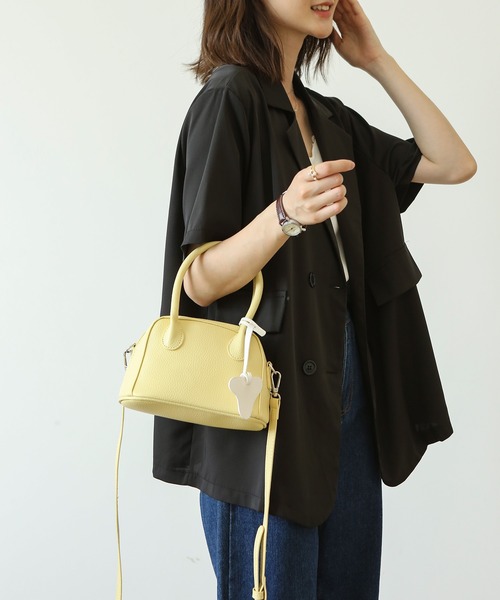 LA VORAGINE（ラ ヴォラジネ）の「コンパクト　ショルダーバッグ/ハンドバッグ（ショルダーバッグ・レディース・ブラック/イエロー/ブルー・FREE）」の12枚目の写真