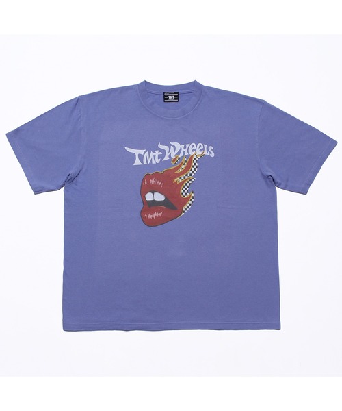 TMT(ティーエムティー)の「S/SL LOOSE FIT TEE(TMT WHEELS)(Tシャツ/カットソー・メンズ・ブラック/ホワイト/パープル・X-LARGE/MEDIUM/LARGE)」の13枚目の写真
