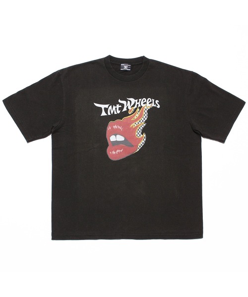 TMT(ティーエムティー)の「S/SL LOOSE FIT TEE(TMT WHEELS)(Tシャツ/カットソー・メンズ・ブラック/ホワイト/パープル・X-LARGE/MEDIUM/LARGE)」の11枚目の写真
