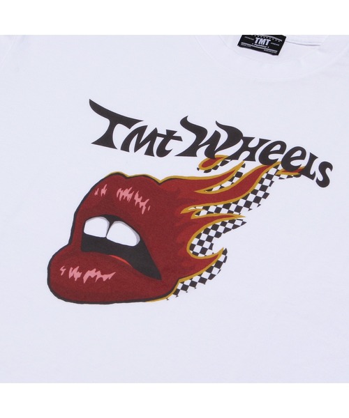TMT(ティーエムティー)の「S/SL LOOSE FIT TEE(TMT WHEELS)(Tシャツ/カットソー・メンズ・ブラック/ホワイト/パープル・X-LARGE/MEDIUM/LARGE)」の7枚目の写真