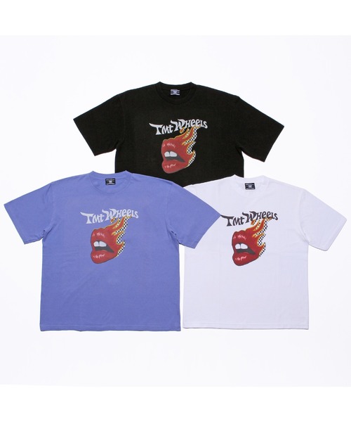 TMT(ティーエムティー)の「S/SL LOOSE FIT TEE(TMT WHEELS)(Tシャツ/カットソー・メンズ・ブラック/ホワイト/パープル・X-LARGE/MEDIUM/LARGE)」の15枚目の写真