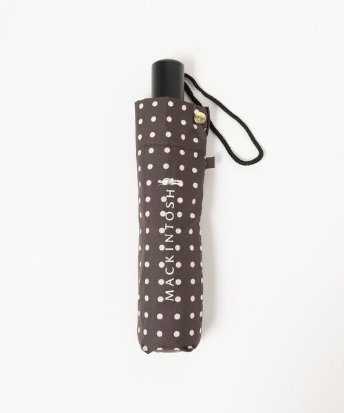 Demi-Luxe BEAMS（デミルクス ビームス）の「MACKINTOSH / AYR ブラウンドット 晴雨兼用 折り畳み傘（折りたたみ傘・レディース・ブラウン系その他2・ONE SIZE）」の5枚目の写真