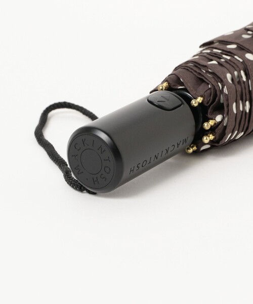 Demi-Luxe BEAMS（デミルクス ビームス）の「MACKINTOSH / AYR ブラウンドット 晴雨兼用 折り畳み傘（折りたたみ傘・レディース・ブラウン系その他2・ONE SIZE）」の4枚目の写真