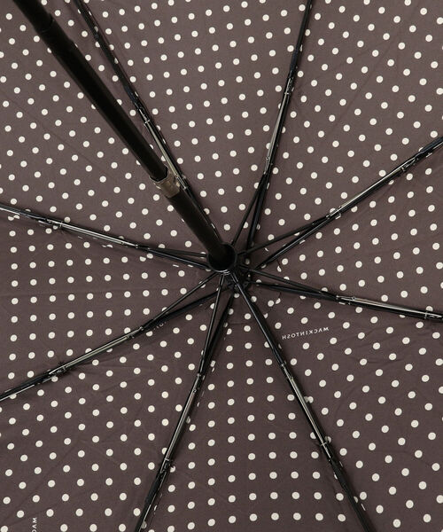 Demi-Luxe BEAMS（デミルクス ビームス）の「MACKINTOSH / AYR ブラウンドット 晴雨兼用 折り畳み傘（折りたたみ傘・レディース・ブラウン系その他2・ONE SIZE）」の11枚目の写真
