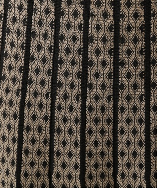 RAY CASSIN（レイカズン）の「ダイヤストライプニットスカート（スカート・レディース・ブラック/ブラウン/オレンジ/キナリ/ネイビー・FREE）」の10枚目の写真