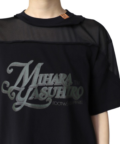 Maison MIHARA YASUHIRO(メゾンミハラヤスヒロ)の「【Maison MIHARA YASUHIRO】コンバインドTシャツ/Combined T-shirt(Tシャツ/カットソー・レディース・ホワイト/ブラック・38/36/40)」の13枚目の写真