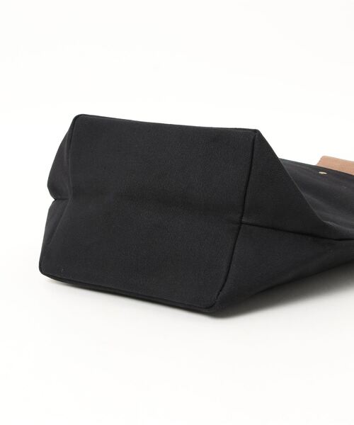 DONOBAN（ドノバン）の「裏ラミネート付きミニトート [E]（トートバッグ・レディース・モカ/イエロー系その他/ブラック・ONESIZE）」の7枚目の写真