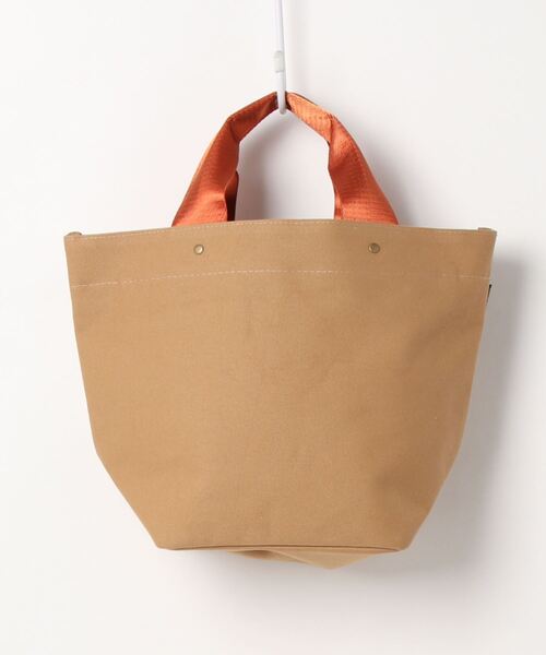 DONOBAN（ドノバン）の「裏ラミネート付きミニトート [E]（トートバッグ・レディース・モカ/イエロー系その他/ブラック・ONESIZE）」の10枚目の写真