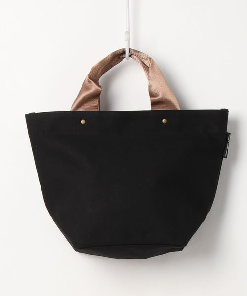 DONOBAN（ドノバン）の「裏ラミネート付きミニトート [E]（トートバッグ・レディース・モカ/イエロー系その他/ブラック・ONESIZE）」の9枚目の写真