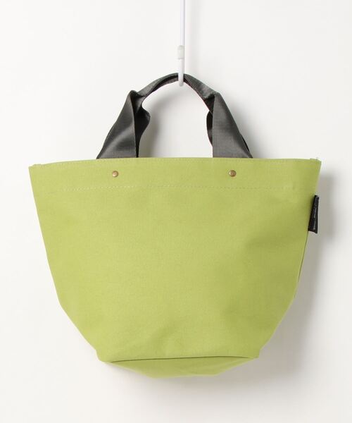 DONOBAN（ドノバン）の「裏ラミネート付きミニトート [E]（トートバッグ・レディース・モカ/イエロー系その他/ブラック・ONESIZE）」の8枚目の写真