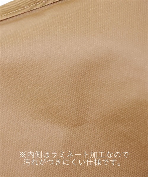 DONOBAN（ドノバン）の「裏ラミネート付きミニトート [E]（トートバッグ・レディース・モカ/イエロー系その他/ブラック・ONESIZE）」の16枚目の写真