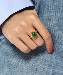 JAMIRAY / キューブストーンリング