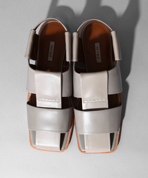 Au BANNISTER | thYme/スクエアグルカサンダル(サンダル)