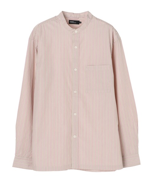 CRAFT STANDARD BOUTIQUE（クラフトスタンダードブティック）の「ブロードバンドカラーシャツ　＊（シャツ/ブラウス・メンズ・オリーブ/アイボリー/ブラウン系その他4/ブルー系その他6/レッド系その他2・LL/M/L）」の5枚目の写真