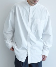 coca（coca） | メンズ バンドカラールーズシルエットシャツ(シャツ/ブラウス)