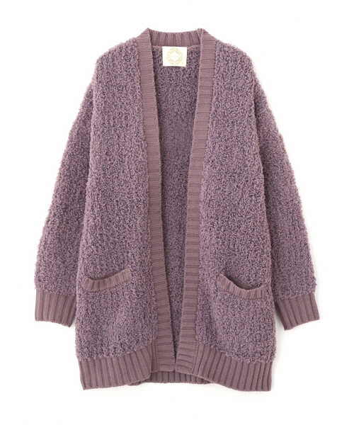 PROPORTION BODY DRESSING（プロポーションボディドレッシング）の「＜Ｅ＞ファンシーヤーンカーデ / 1211277900（ニット/セーター・レディース・オフホワイト/パープル/ベージュ・FREE）」の22枚目の写真