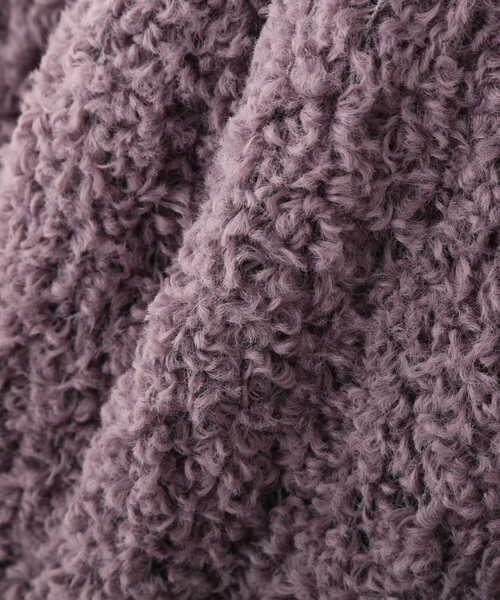 PROPORTION BODY DRESSING（プロポーションボディドレッシング）の「＜Ｅ＞ファンシーヤーンカーデ / 1211277900（ニット/セーター・レディース・オフホワイト/パープル/ベージュ・FREE）」の16枚目の写真