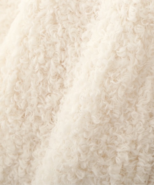 PROPORTION BODY DRESSING（プロポーションボディドレッシング）の「＜Ｅ＞ファンシーヤーンカーデ / 1211277900（ニット/セーター・レディース・オフホワイト/パープル/ベージュ・FREE）」の14枚目の写真