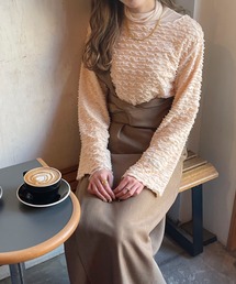クシュクシュメロートップス／【WEB/EC限定商品】