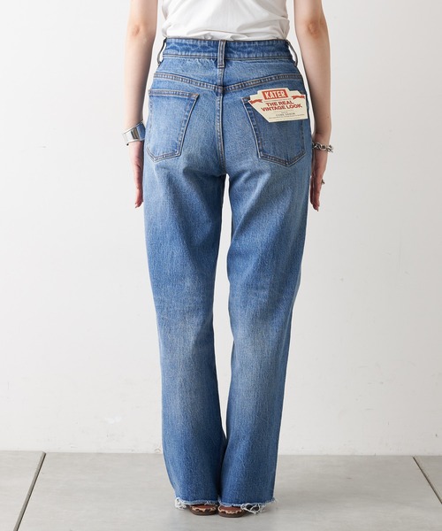 CIAOPANIC TYPY（チャオパニックティピー）の「【KATER】vintagedenimストレート（デニムパンツ・レディース・ブルー・LARGE/X-SMALL/SMALL/MEDIUM）」の10枚目の写真