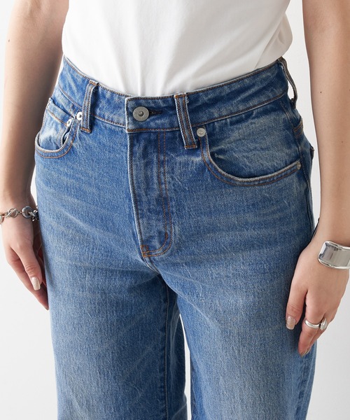 CIAOPANIC TYPY（チャオパニックティピー）の「【KATER】vintagedenimストレート（デニムパンツ・レディース・ブルー・LARGE/X-SMALL/SMALL/MEDIUM）」の14枚目の写真