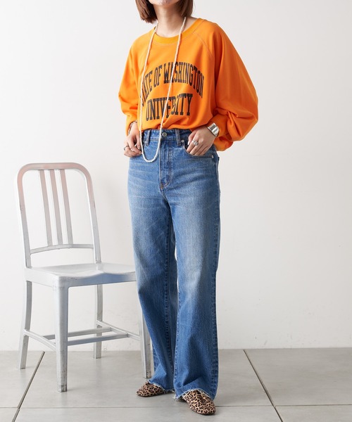 CIAOPANIC TYPY（チャオパニックティピー）の「【KATER】vintagedenimストレート（デニムパンツ・レディース・ブルー・LARGE/X-SMALL/SMALL/MEDIUM）」の6枚目の写真