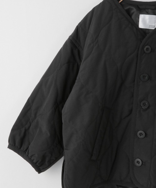 LOWRYS FARM(ローリーズファーム)の「キルティングブルゾン 214646(ブルゾン・キッズ・ブラック/グリーン/アイボリー・110cm/120cm/130cm/140cm/150cm)」の7枚目の写真