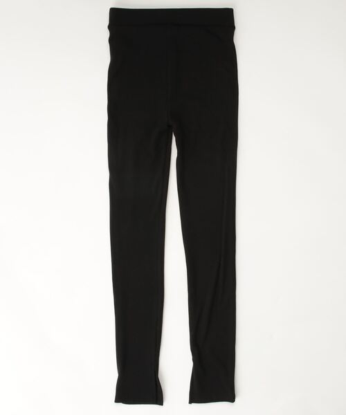 Per sist ence（パーシエンス）の「Per sist ence/パーシエンス　 リブ ストレッチレギンス（レギンス/スパッツ・レディース・ブラック/ベージュ/グレー/アイボリー・FREE）」の5枚目の写真