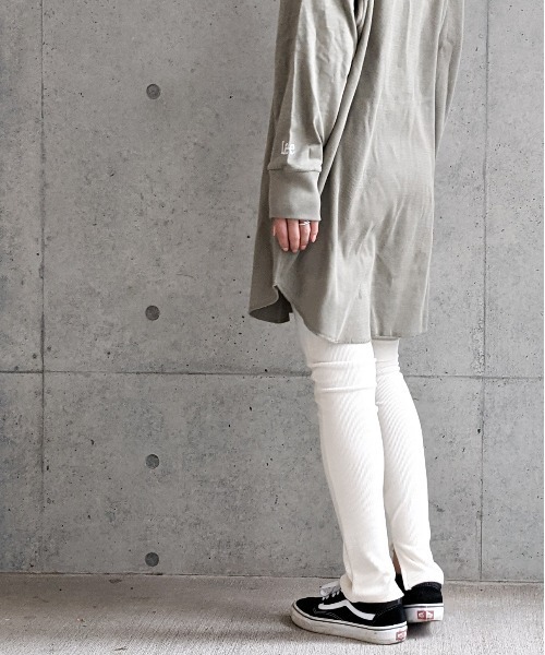 Per sist ence（パーシエンス）の「Per sist ence/パーシエンス　 リブ ストレッチレギンス（レギンス/スパッツ・レディース・ブラック/ベージュ/グレー/アイボリー・FREE）」の13枚目の写真