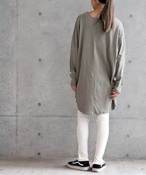 Per sist ence（パーシエンス）の「Per sist ence/パーシエンス　 リブ ストレッチレギンス（レギンス/スパッツ・レディース・ブラック/ベージュ/グレー/アイボリー・FREE）」の14枚目の写真