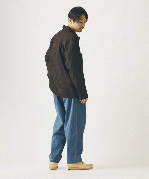 JOURNAL STANDARD(ジャーナルスタンダード)の「◆【GEOM PATTERN / ジオメパターン】コーデュロイ CPO シャツジャケット(ブルゾン・メンズ・カーキ/ブルー系その他/ブラウン/ネイビー・X-LARGE/LARGE/MEDIUM)」の18枚目の写真