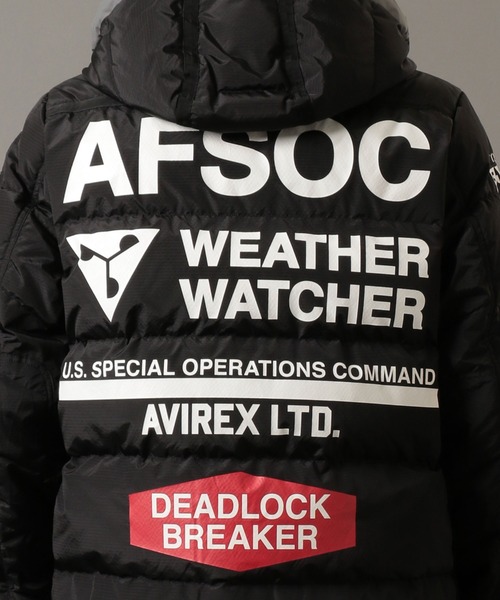 AVIREX（アヴィレックス）の「AFSOC WW ダウン ジャケット/AFSOC WW
