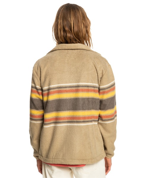 Quiksilver（クイックシルバー）の「CLEAN COASTS FLEECE/クイックシルバージップフリース（その他トップス・メンズ・ブラック/グリーン・SMALL/MEDIUM）」の12枚目の写真
