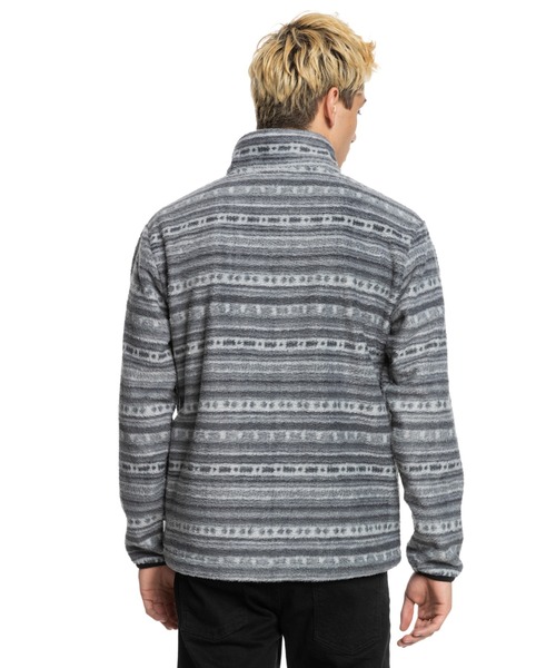 Quiksilver（クイックシルバー）の「CLEAN COASTS FLEECE/クイックシルバージップフリース（その他トップス・メンズ・ブラック/グリーン・SMALL/MEDIUM）」の11枚目の写真