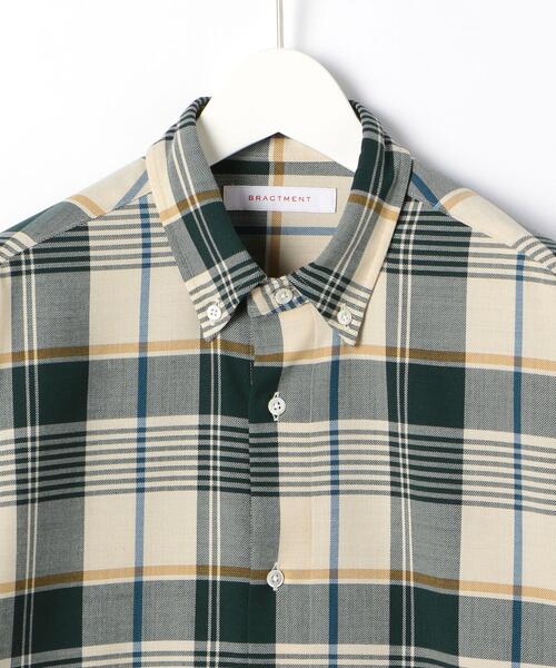 BRACTMENT（ブラクトメント）の「＜BRACTMENT（ブラクトメント）＞TWサイロチェック ボタンダウン シャツ（シャツ/ブラウス・メンズ・ケリー・40/38/36）」の3枚目の写真